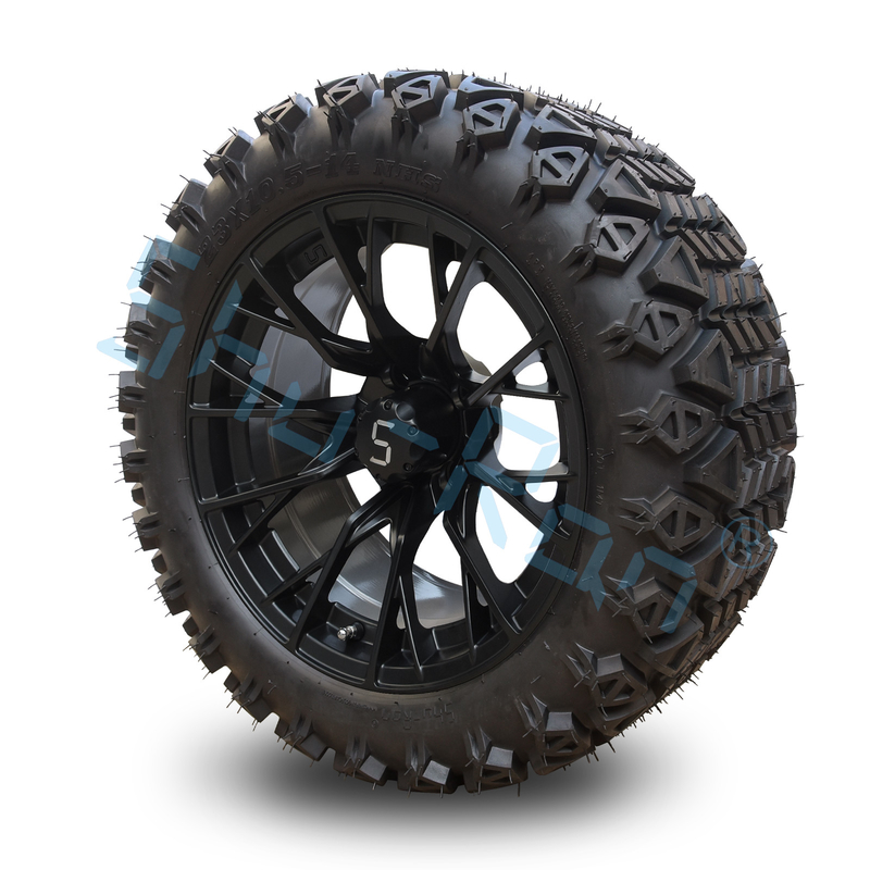 Shu Ran 14 дюймовые колеса и шины колес с шинами DOT 101.6 PCD 4x4